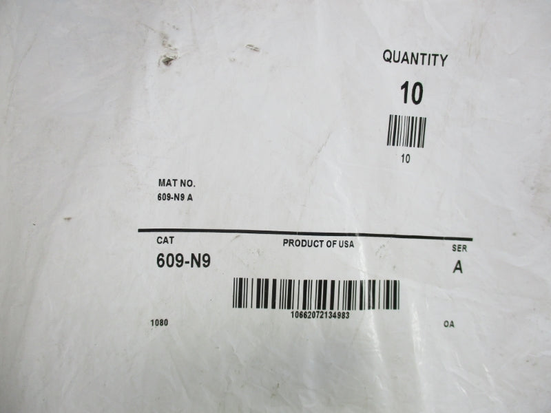 ALLEN BRADLEY 609-N9 SER. A (PKG OF 10) NSMP