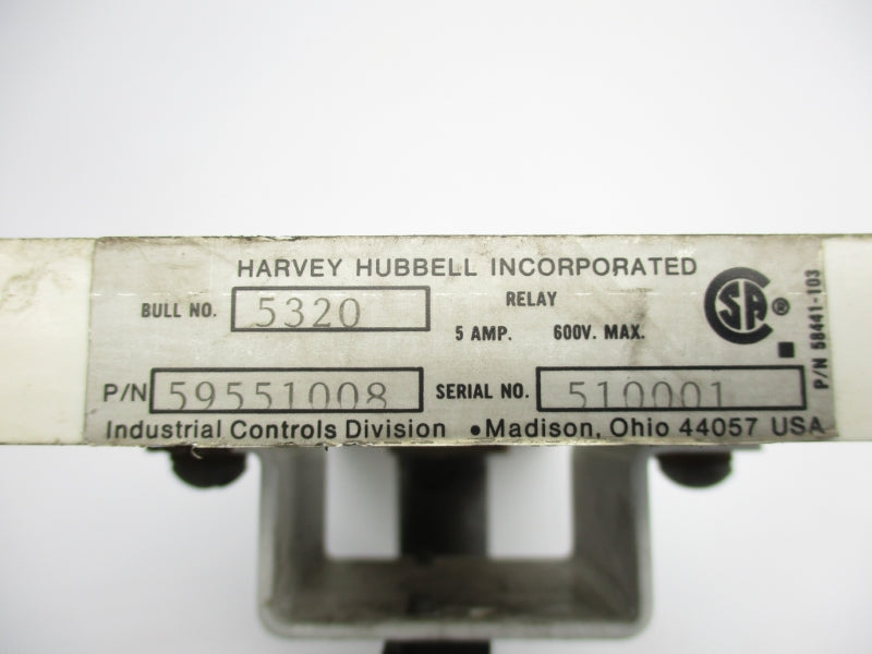 HUBBELL 59551008 600V 5A UNMP