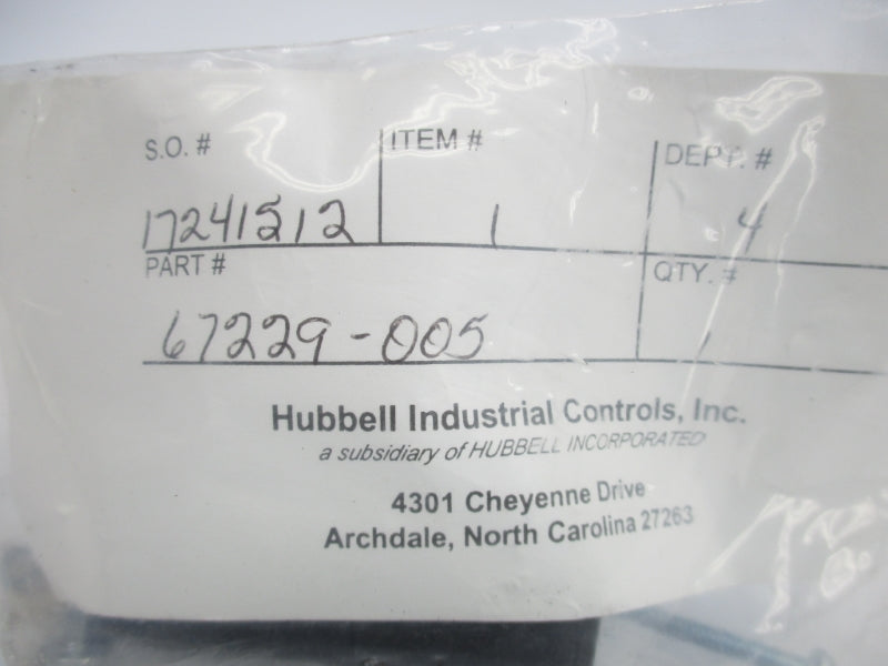 HUBBELL 67229-005 NSMP