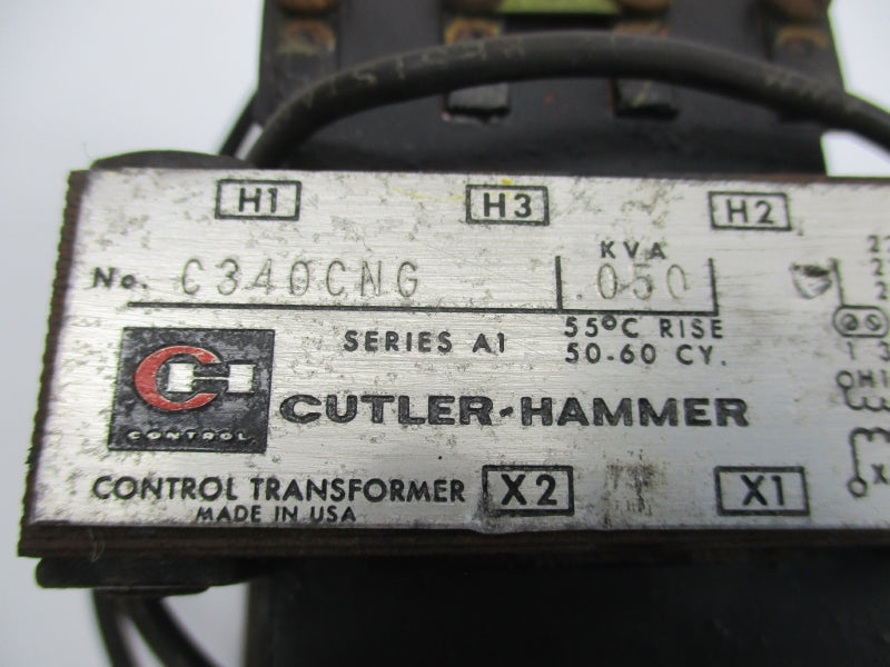 CUTLER HAMMER C340CNG SER. A 480V .050KVA UNMP