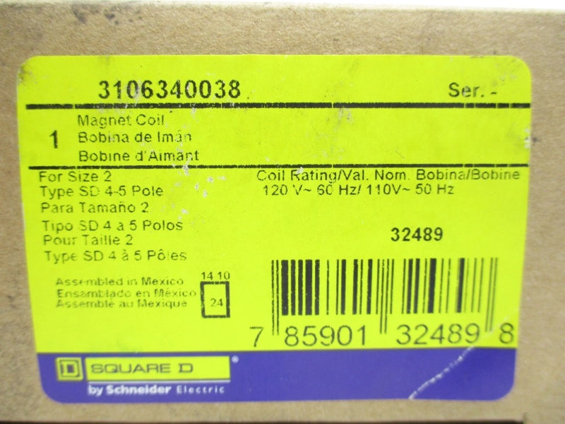 SQUARE D 3106340038 110/120V NSMP