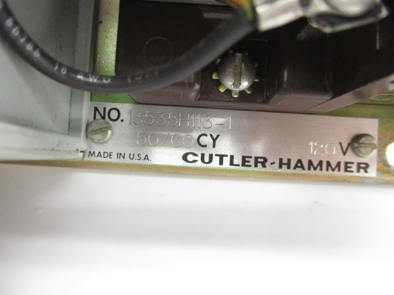 CUTLER HAMMER 13535H113-1 120V NSNP