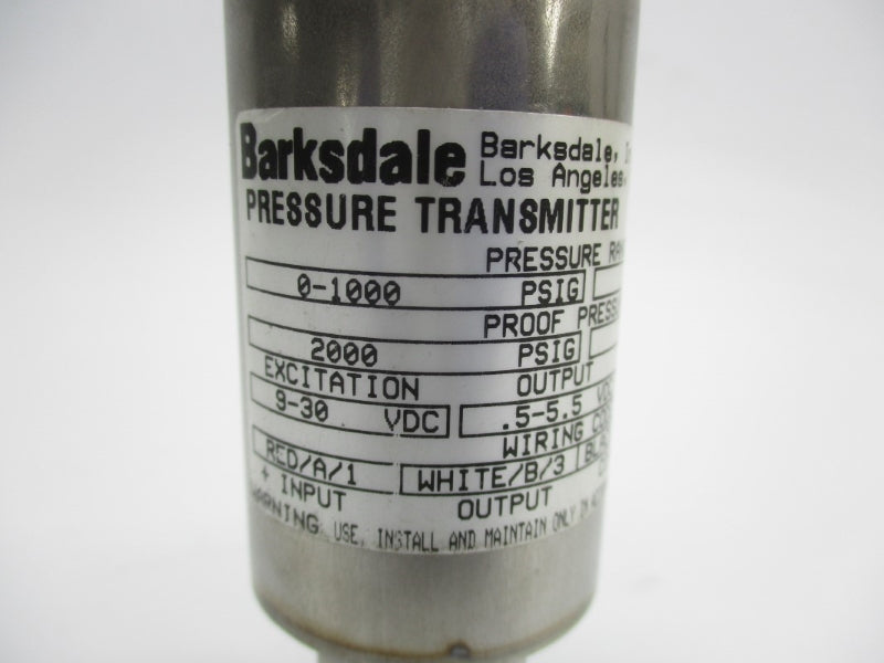 BARKSDALE 423H4-10 9-30VDC 2000PSI NSNP