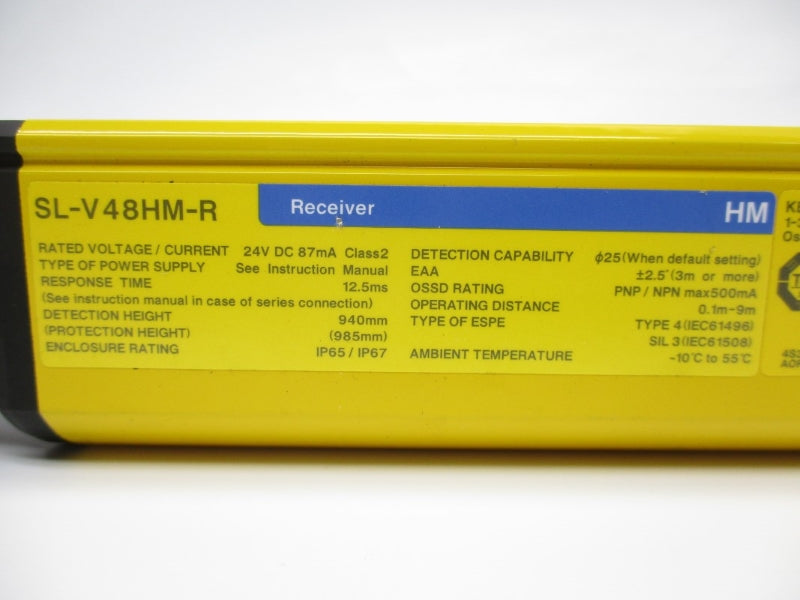 KEYENCE SL-V48HM-R 24VDC NSNP