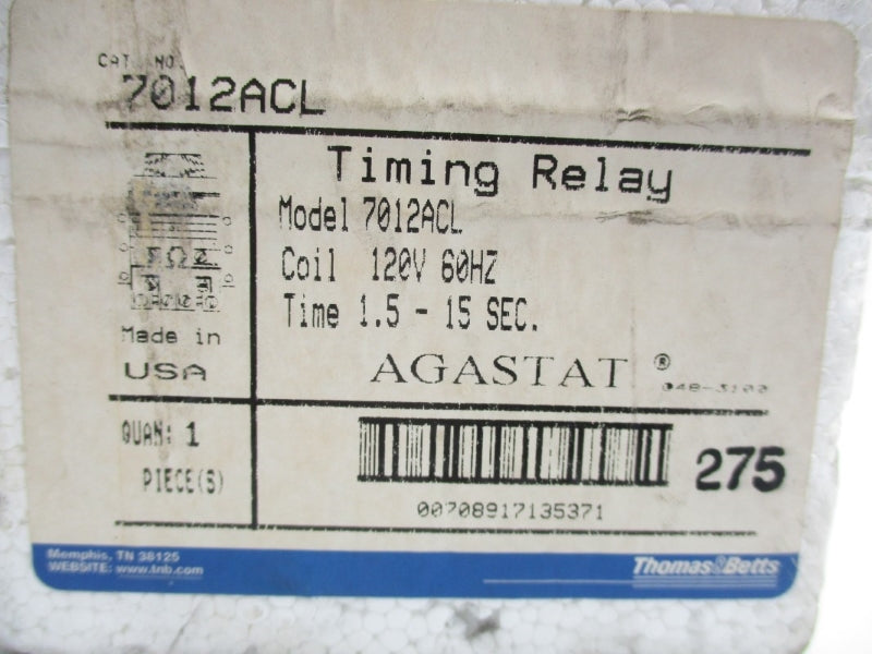 THOMAS&BETTS 7012ACL 120V 1.5-15S NSFS
