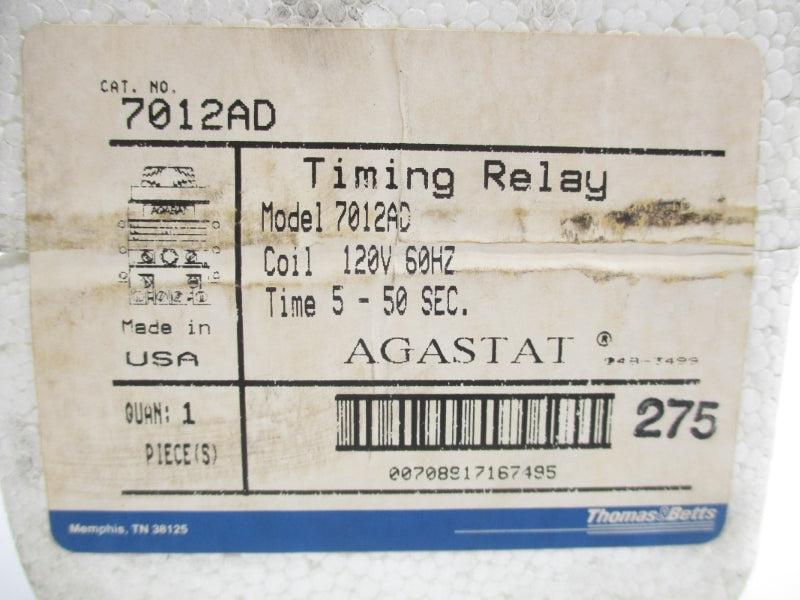 THOMAS&BETTS 7012AD 120V 5-50S NSFS