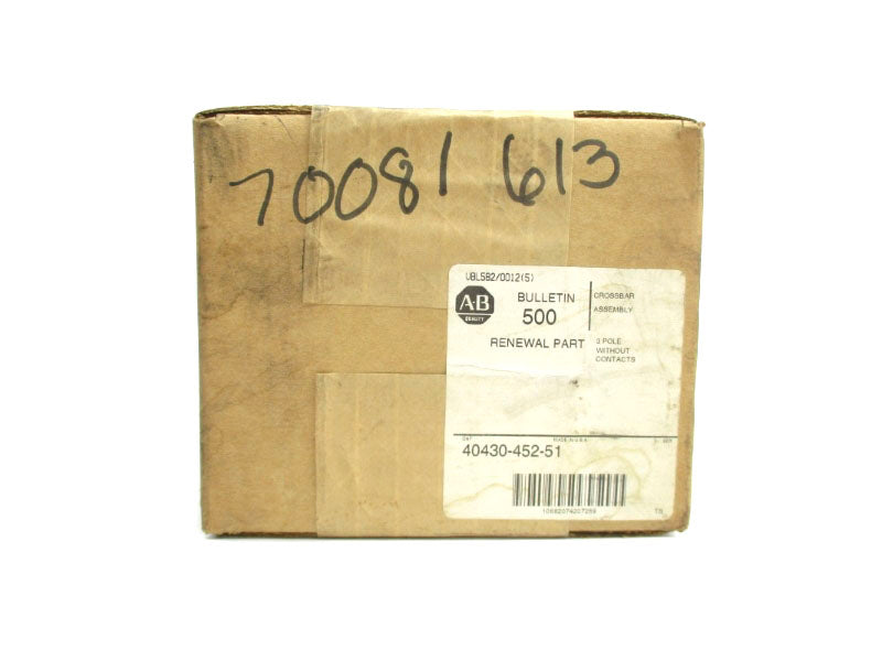 ALLEN BRADLEY 40430-452-51 (BR/WH) NSFS