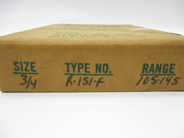 STERLCO R-151-F 3/4" NSMP