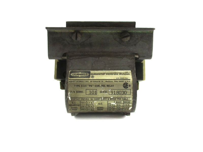HUBBELL 58990-101 120VAC 30A UNMP