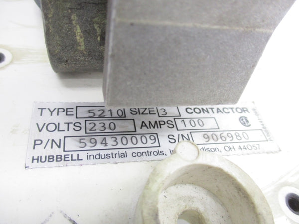 HUBBELL 59430009 230V 100A UNMP
