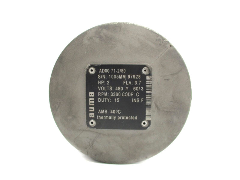 AUMA AD0071-2/80 480VAC UNMP