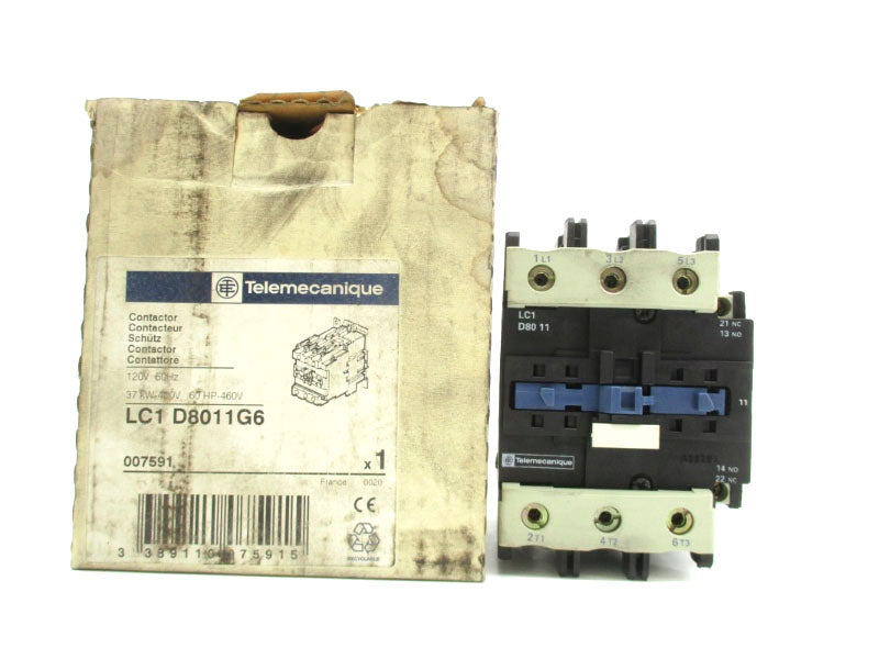 TELEMECANIQUE LC1D8011G6 120V NSMP