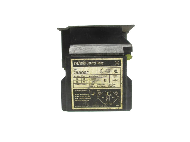 WESTINGHOUSE 766A026G01 110/120V 10A UNMP
