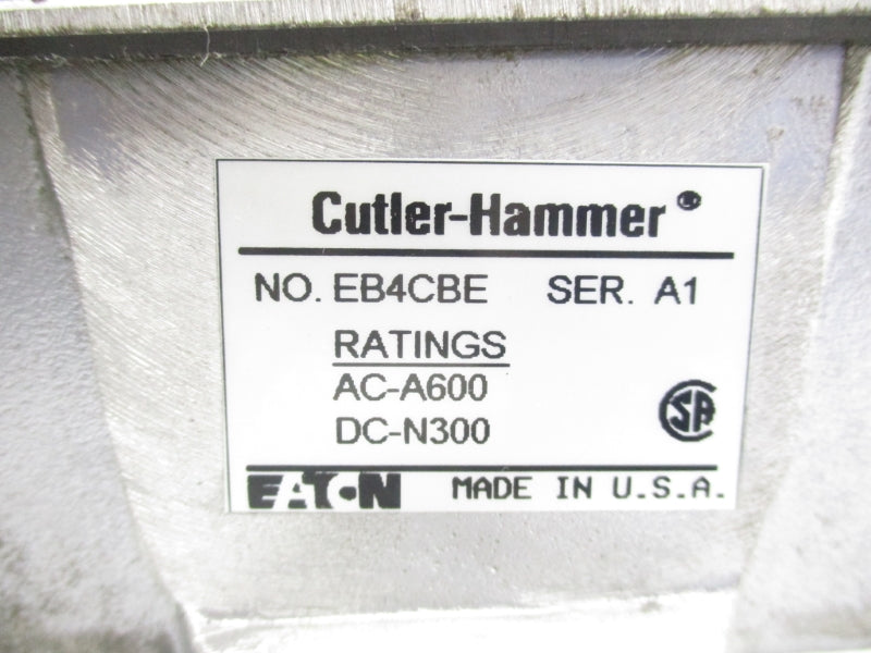 CUTLER HAMMER EB4CBE SER. A1 NSNP