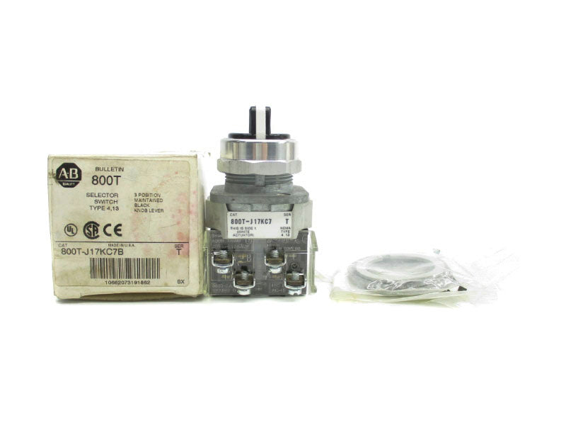 ALLEN BRADLEY 800T-J17KC7B SER. T (WH) NSMP