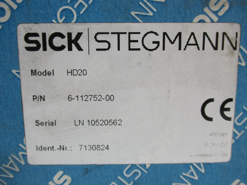 SICK HD20 6-112752-00 NSMP