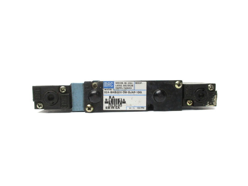 MAC 92A-BAB-000-DM-DJAP-1DG 110/120V 20-120PSI UNMP