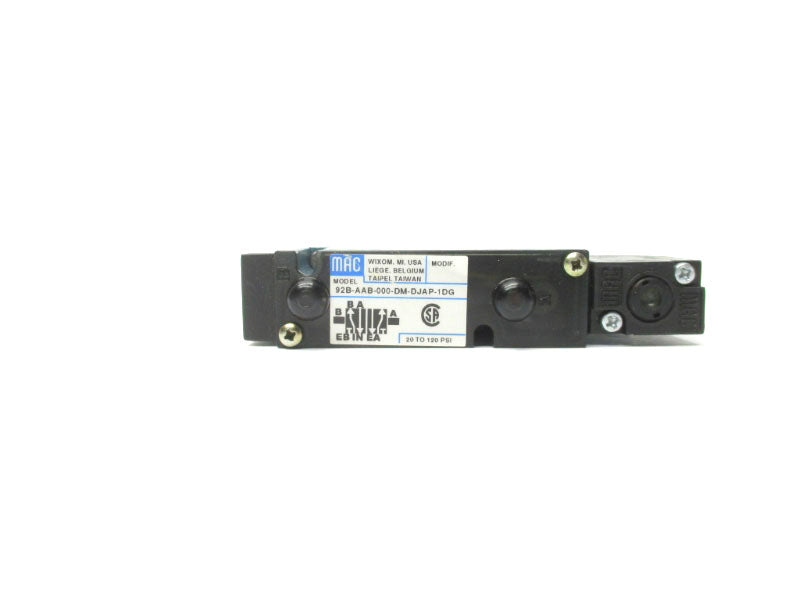 MAC 92B-AAB-000-DM-DJAP-1DG 110/120V 20-120PSI UNMP