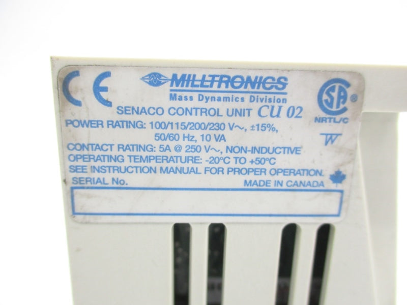 MILLTRONICS CU02 230V 5A NSNP