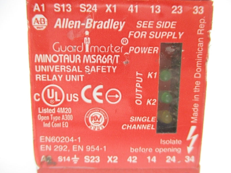 ALLEN BRADLEY MSR6R/T UNMP