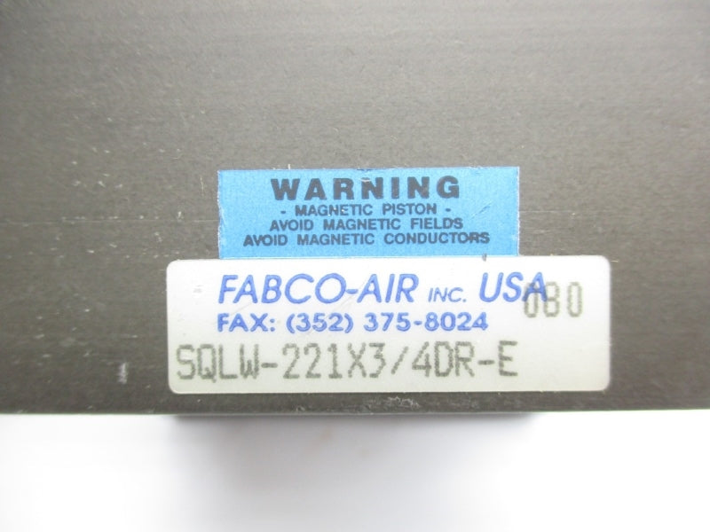 FABCO AIR SQLW-221X3/4DR-E NSNP