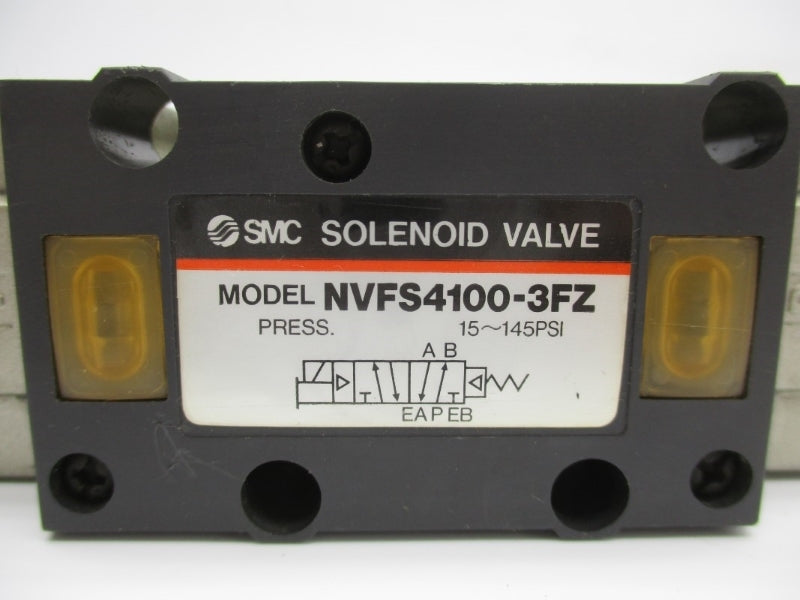 SMC NVFS4100-3FZ 94-138VAC 15-145PSI UNMP