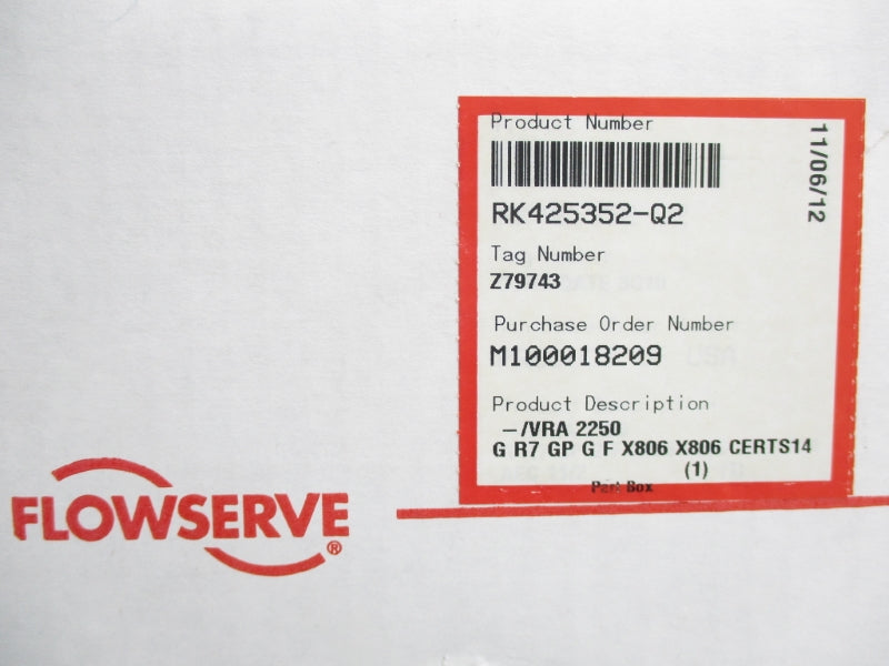 FLOWSERVE EEKC433346I-Q1 NSMP