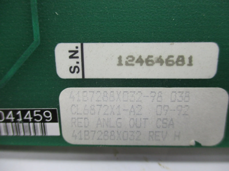 FISHER 41B7288X032 REV. H UNMP