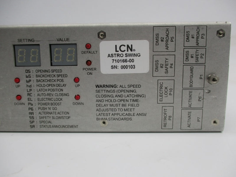 ASTRO SWING 710166-00 120VAC 2.5A NSNP