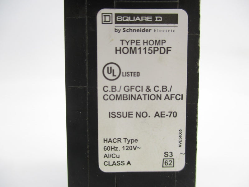 SQUARE D HOM115PDF 120V 15A NSNP