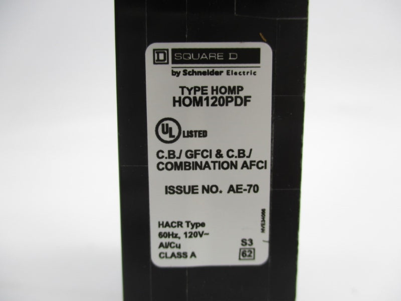 SQUARE D HOM120PDF 120V 20A NSNP