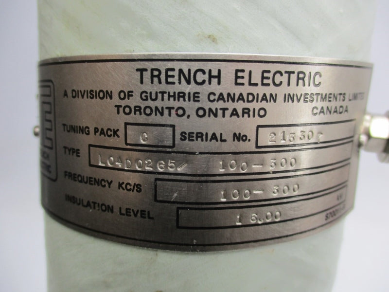 TRENCH ELECTRIC L04D0265/100-300 16.00KV NSNP