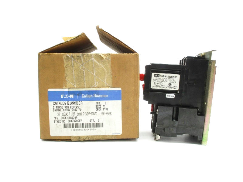 CUTLER HAMMER B100M1CA 575VAC NSMP