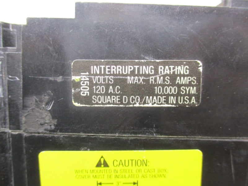 SQUARE D FAL12030 120VAC 30A NSNP