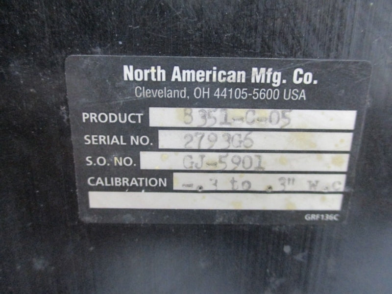 NORTH AMERICAN 8351-C-05 -.3-3 UNMP
