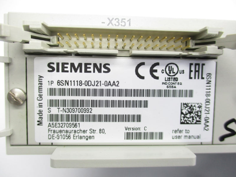 SIEMENS 6SN1118-0DJ21-0AA2  NSNP