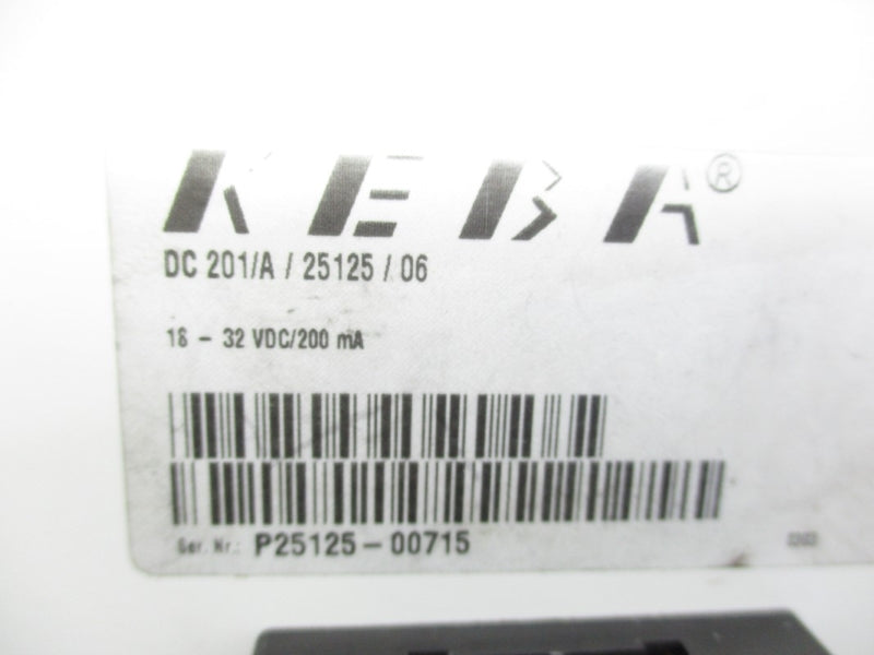 KEBA DC201/A 18-32VDC NSMP