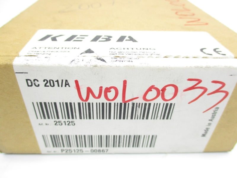 KEBA DC201/A 18-32VDC NSMP