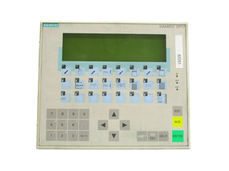 SIEMENS 6AV3617-1JC20-0AX1 24VDC 0.4A UNMP
