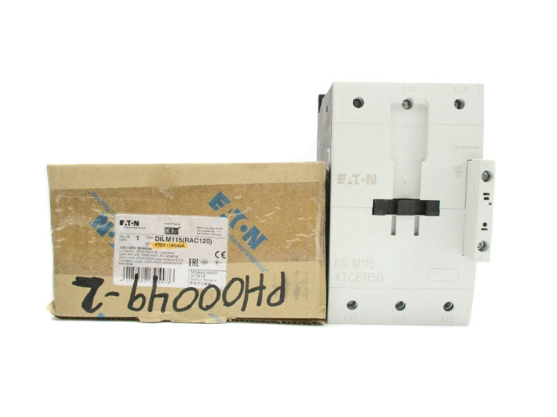 EATON XTCE115G00A DILM115(RAC120) 100-120V NSMP