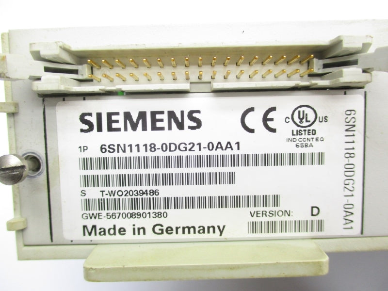 SIEMENS 6SN1118-0DG21-0AA1 UNMP
