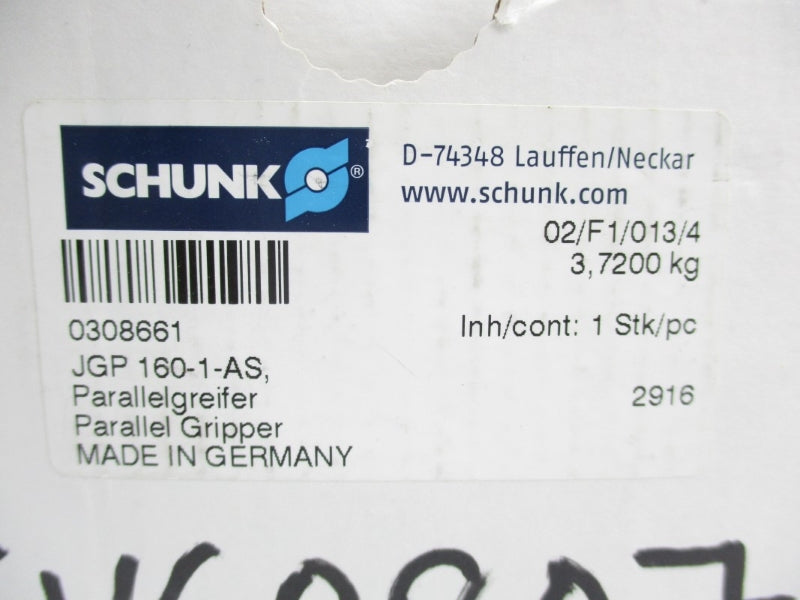 SCHUNK JGP160-1-AS 308661 NSMP
