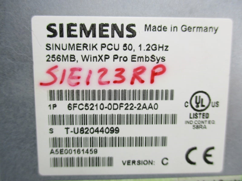 SIEMENS 6FC5210-0DF22-2AA0 UNMP