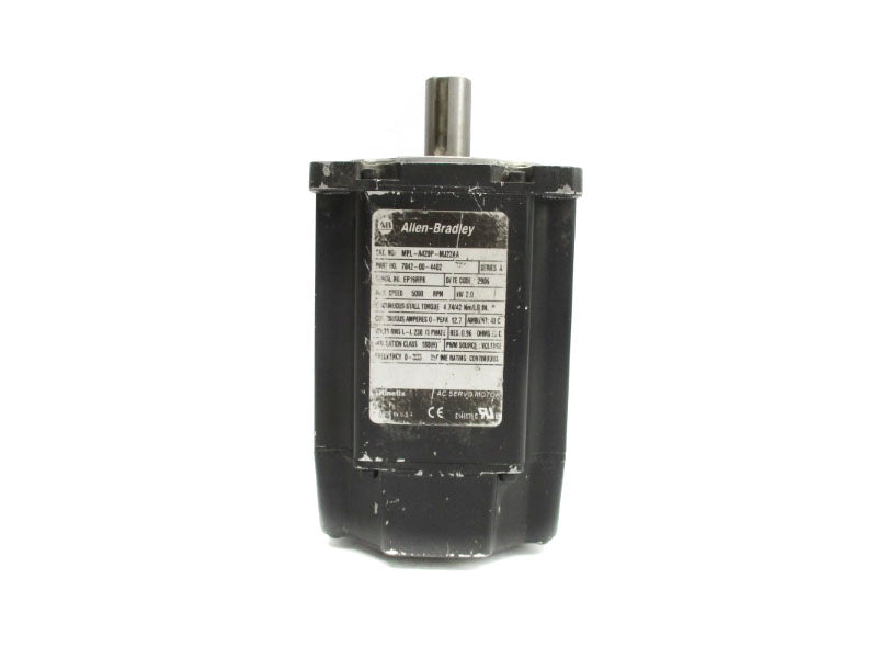 ALLEN BRADLEY MPL-A420P-MJ22AA SER. A 12.7A UNMP