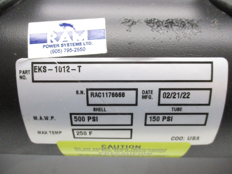 RAM EKS-1012-T 500PSI 250'F NSNP