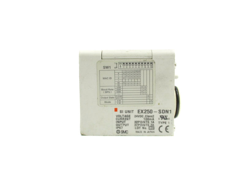 SMC EX250-SDN1 24VDC 1A UNMP