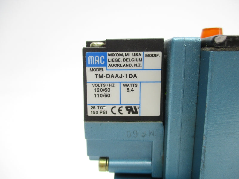 MAC 82A-BC-000-TM-DAAP-1DA 110/120V 150PSI (AS PICTURED) NSNP