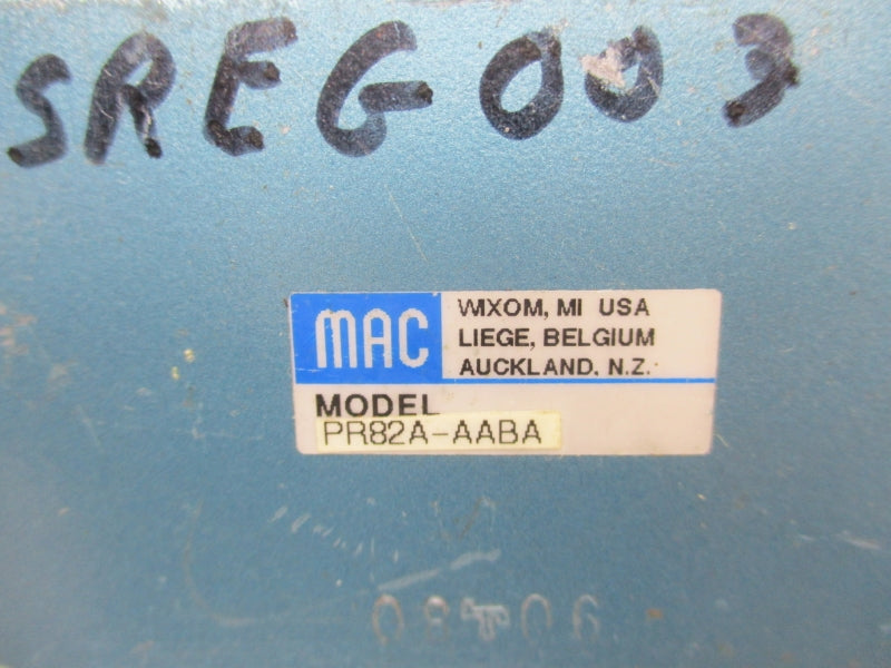 MAC PR82A-AABA 120PSI UNMP