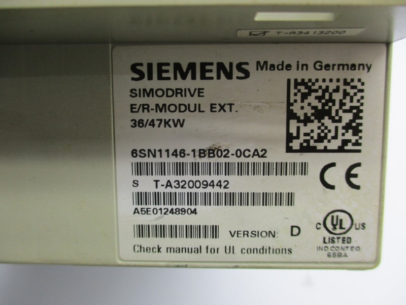 SIEMENS 6SN1146-1BB02-0CA2 UNMP