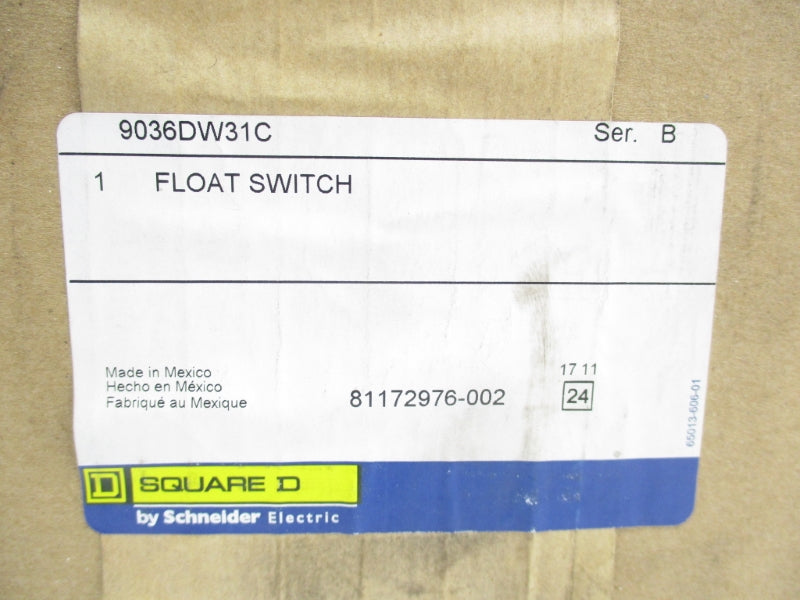 SQUARE D 9036DW31C SER. B NSFS